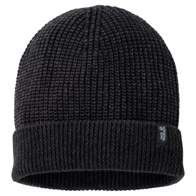 Jack Wolfskin Czapka dzianinowa (Beanie) Every Day Outdoors czarna